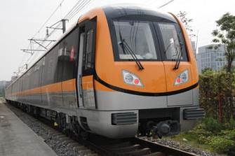 復件 浦鎮公司研制的寧天城際地鐵列車